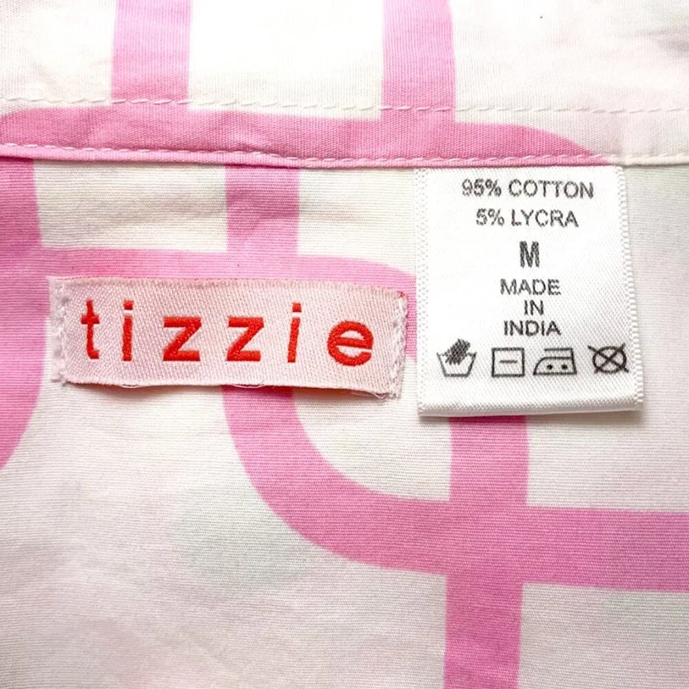 TIZZIE Preppy Button Up Shirt - Picture 5 of 5